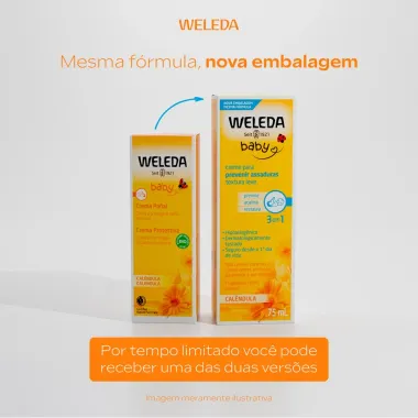 Weleda Baby Creme Preventivo de Assaduras Cal&ecirc;ndula 30ml