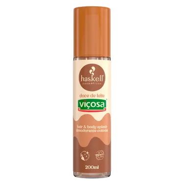Hair e Body Splash Haskell Doce Leite Viçosa Desodorante Colônia 200ml
