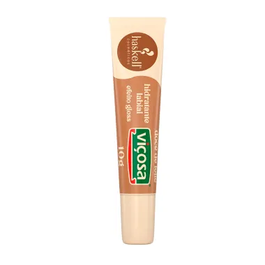 Hidratante Labial Haskell Doce de Leite Viçosa Efeito Gloss 10g