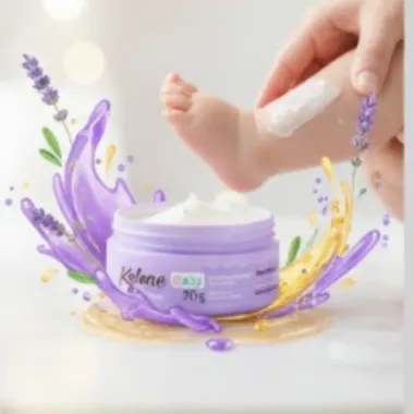 Manteiga Corporal Hidratante Kolene Baby Lavanda e Óleo de Baobá Vegano 70g