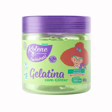 Gelatina Com Glitter Kolene Cachinhos 500g