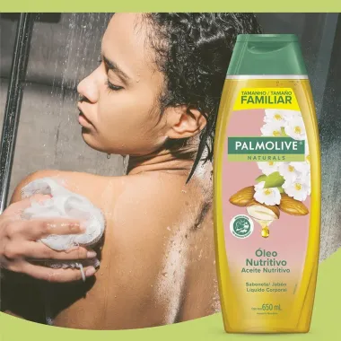 Sabonete L&iacute;quido Palmolive Naturals &Oacute;leo Nutritivo 650ml