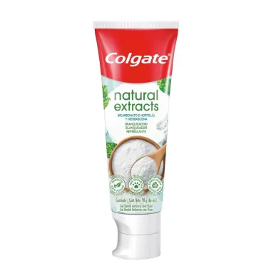 Creme Dental Colgate Natural Extracts Bicarbonato & Hortel&atilde; 90g