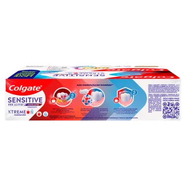 Creme Dental Colgate Sensitive Pro Alívio Imediato XTREME 110g e Creme Dental Colgate Total Original Mint 90g