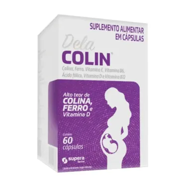 DelaColin com 60 Cápsulas