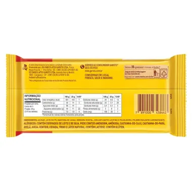 Chocolate Garoto Branco 80g Ganhe 20%