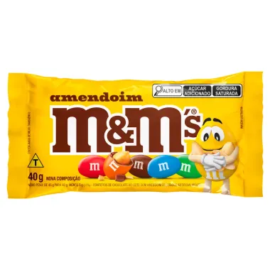 Confeito M&M's Amendoim 40g