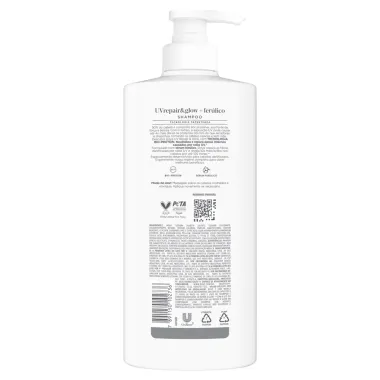 SH DOVE UV REP&GLOW+FERULICO 600ML