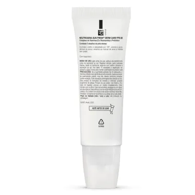 Protetor Solar Facial Neutrogena Sun Fresh Derm Care FPS80 Cor 3.0 Oil Control 40ml