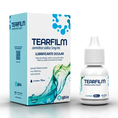 Tearfilm 5mg/ml Solução Oftálmica Estéril com 10ml