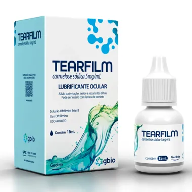 Tearfilm 5mg/ml Solução Oftálmica Estéril com 15ml