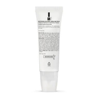 Protetor Solar Facial Neutrogena Sun Fresh Derm Care FPS 80 Oil Control Sem Cor 40ml