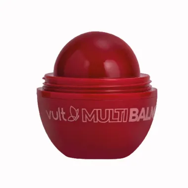 Multi Balm Vult 2 em 1 Boca & Olhos Bala de Morango 6,5g