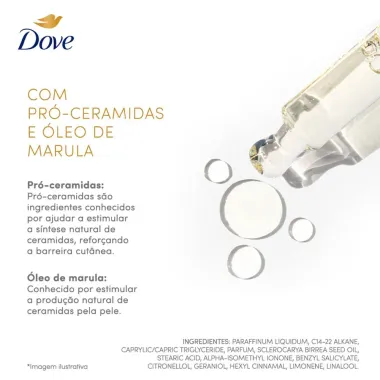 Óleo Sérum Corporal Dove Hidratante Spray 150ml