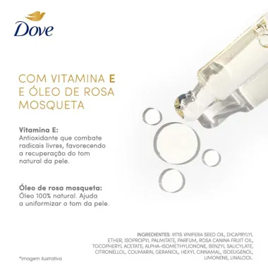 Óleo Sérum Corporal Dove Tom Uniforme Spray 150ml