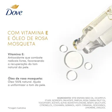 Óleo Sérum Corporal Dove Tom Uniforme Spray 150ml