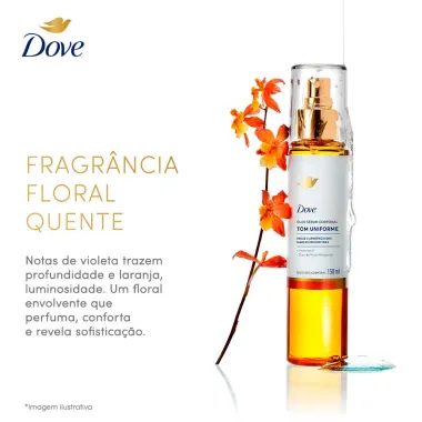 Óleo Sérum Corporal Dove Tom Uniforme Spray 150ml
