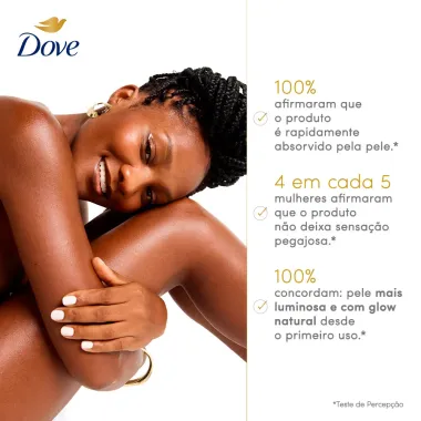 Óleo Sérum Corporal Dove Tom Uniforme Spray 150ml