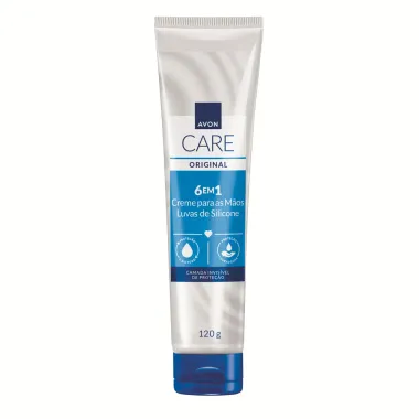 Creme para Mãos Avon Care Luvas de Silicone 6 em 1 Original 120g