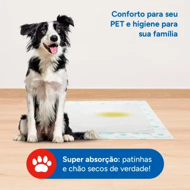 Tapete Higiênico Pet Blue Premium Ultra-Dry com 30 Unidades