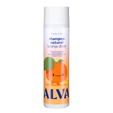 Shampoo Alva Natural Laranja Doce 250ml