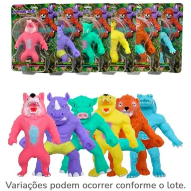 Brinquedo Stretchapalz Animal Series Sortidos