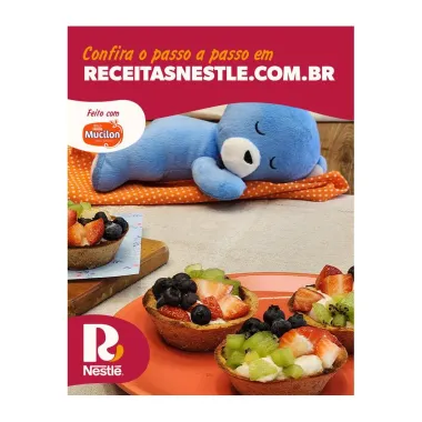 Mucilon Cereal Infantil Sabor Aveia e Ameixa Sachê 600g