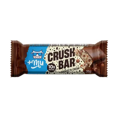 Barra de Proteína Mais Mu Crush Bar Cookies´N Cream com 10g de Proteína 35g