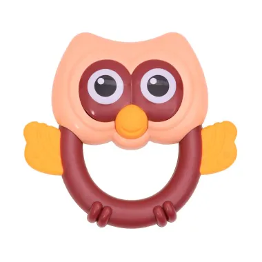 Chocalho Zippy Toys Coruja +4 Meses