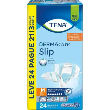 Fralda Geriátrica Tena Slip DermaCare G Leve 32 Pague 28 Unidades
