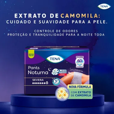 Roupa &Iacute;ntima Tena Pants Noturna Tamanho P/M Leve 24 Pague 21 Unidades e Ganhe 3 Unidades