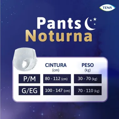 Roupa &Iacute;ntima Tena Pants Noturna Tamanho G/EG Leve 24 Pague 21 Unidades Descart&aacute;veis