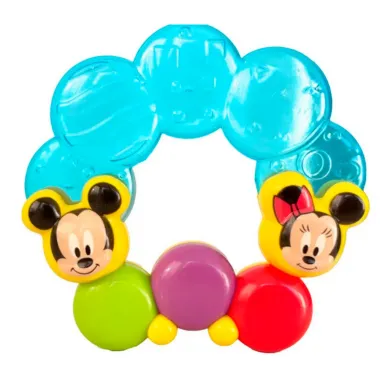 Mordedor de Água Disney Baby Mickey Mouse Yes Toys 3+ Meses 1 Unidade