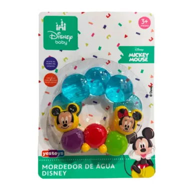 Mordedor de Água Disney Baby Mickey Mouse Yes Toys 3+ Meses 1 Unidade