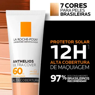 Protetor Solar Anthelios Ultra Cover FPS 60 Cor 2..5  30g