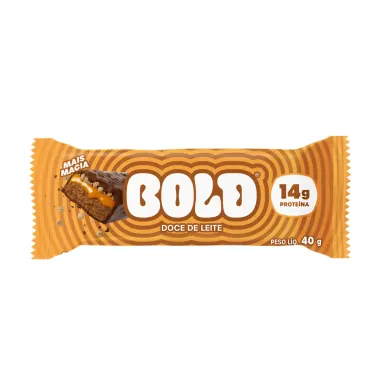 Barra de Proteína Bold Sabor Doce de Leite com 14g de Proteína 40g