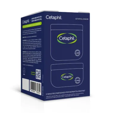 Kit Cetaphil Creme Hidratante Pele Extremamente Seca e Sensível 453g e Cetaphil Creme Hidratante 250g