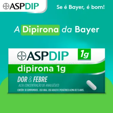 AspDip 1g com 10 Comprimidos