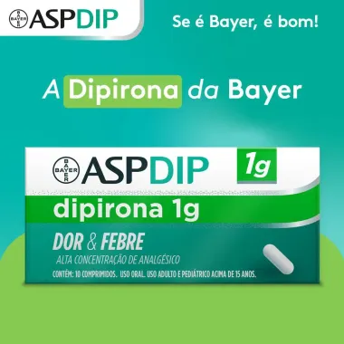 AspDip 1g com 10 Comprimidos