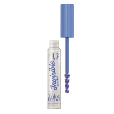 Máscara de Cílios e Sobrancelhas Avon Color Trend Invisible Crush Incolor 7g
