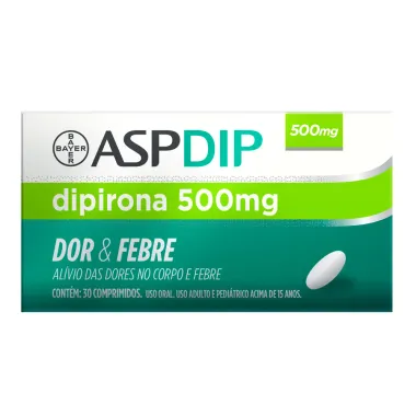 AspDip 500mg com 30 Comprimidos