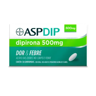 AspDip 500mg com 30 Comprimidos