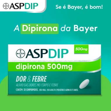 AspDip 500mg com 30 Comprimidos