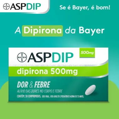 AspDip 500mg com 30 Comprimidos