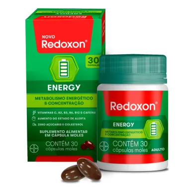 Redoxon Energy com 30 Cápsulas Moles