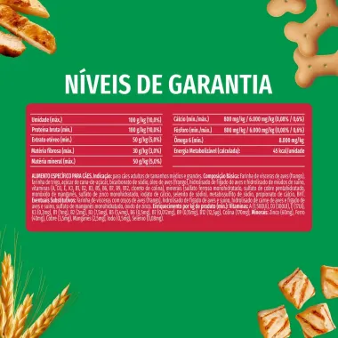 Biscoito para C&atilde;es Dog Chow Purina Adultos Ra&ccedil;as M&eacute;dias e Grandes Sabor Frango Sach&ecirc; 500g