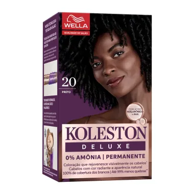 Tintura Koleston Deluxe Preto 20