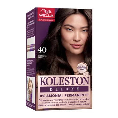 Tintura Koleston Deluxe Castanho Médio 40