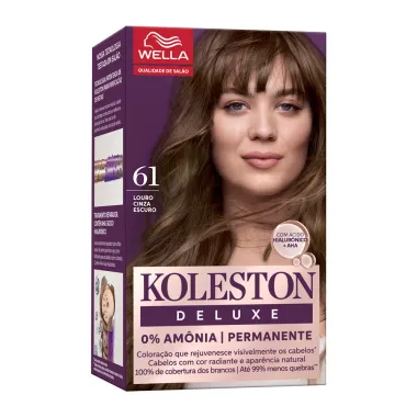 Tintura Koleston Deluxe Louro Cinza 61