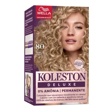 Tintura Koleston Deluxe Cor 80 Louro Claro